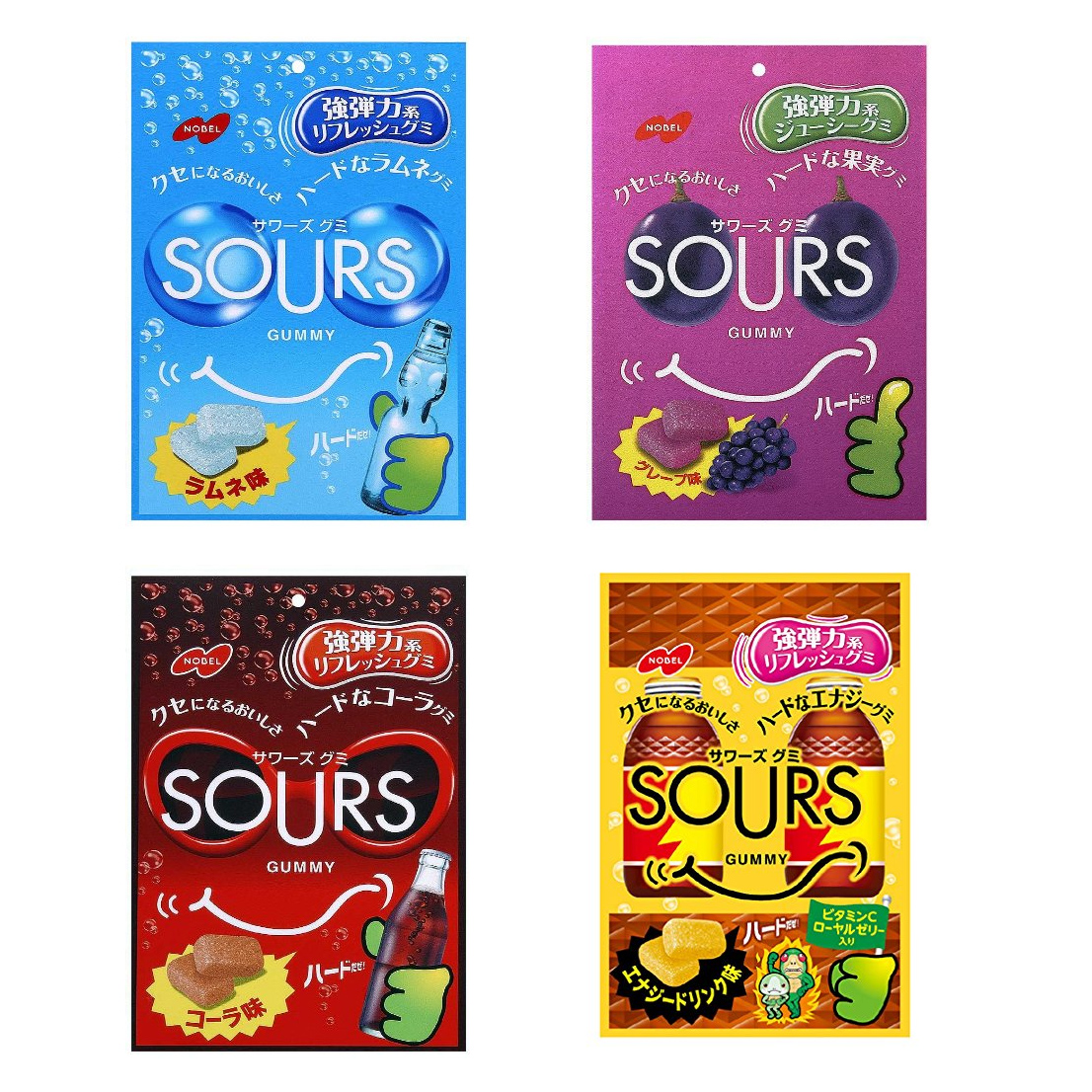 [NOBEL] 노벨 SOURS 젤리 45g