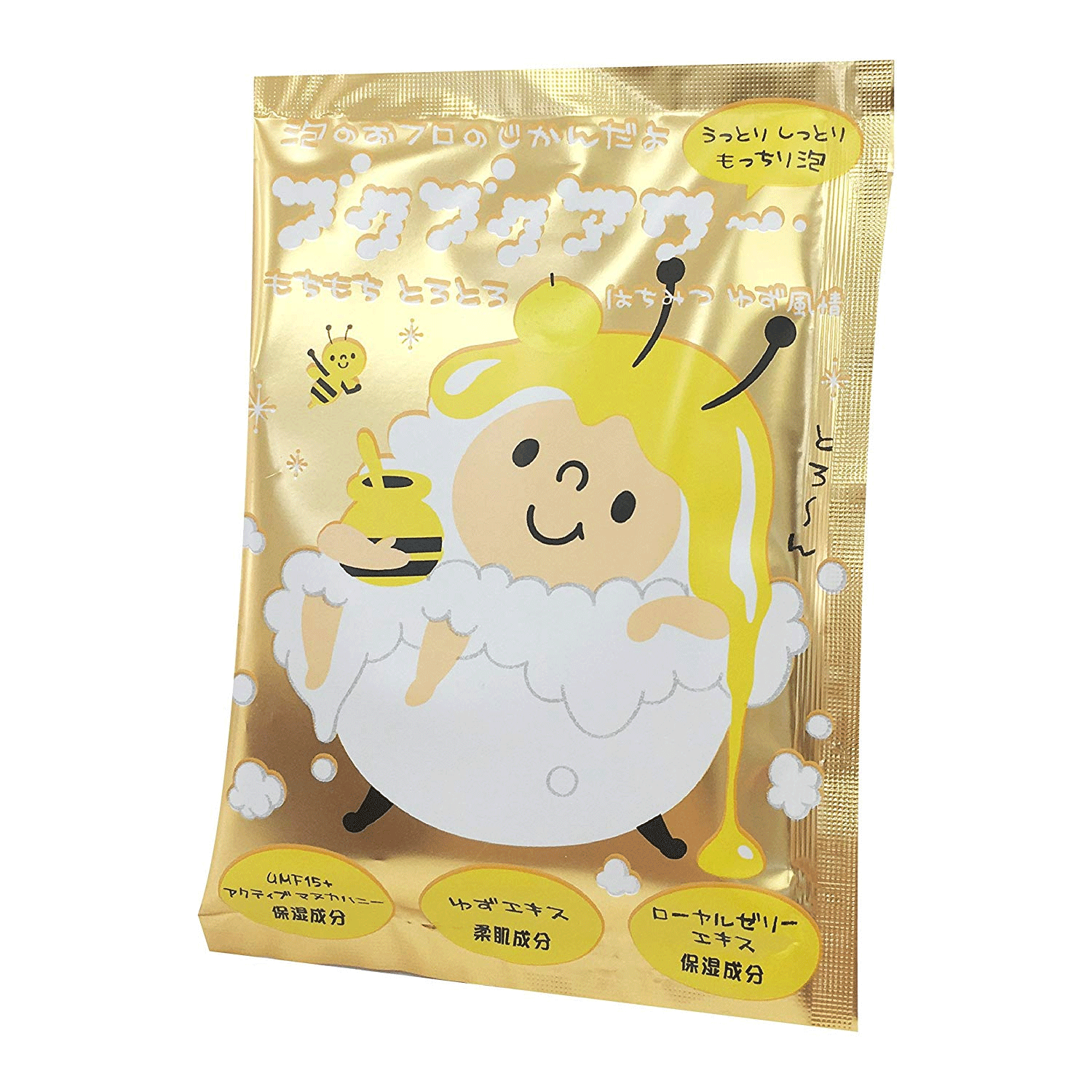 [바스 하모니] [입욕제]뒤룩 뒤룩 시간 벌꿀 유자 풍치 입욕제 40g 1회분