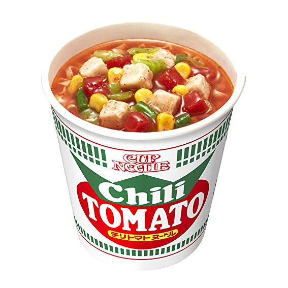 [NISSIN] 컵 누들 컵라면 칠리토마토맛