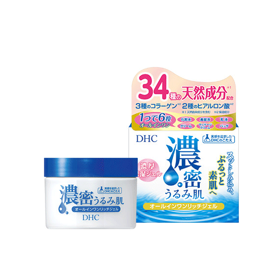 DHC 농밀 촉촉한 피부 올인원 리치 젤 120g