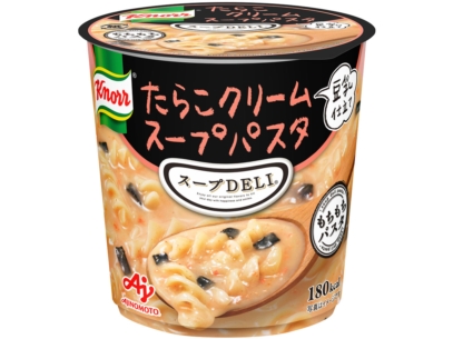 명란젓 크림 스프 파스타컵