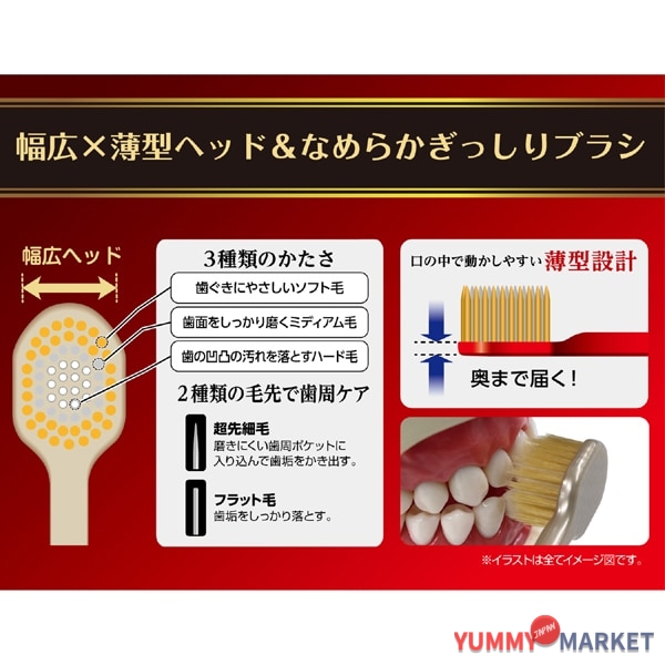 Ebisu 프리미엄 케어 8 행 일반, 특히 소프트 B-3621SS 1 피스