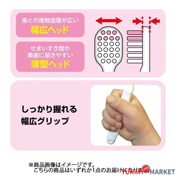 Ebis Ebisub-S30 초등학생을위한 헬로 키티 칫솔 (6 세 이상) [어린이 칫솔]