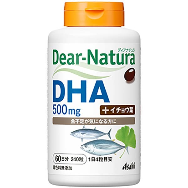 디어 내츄럴 Dear-Natura DHA＋은행나무잎 240립입(60일분)