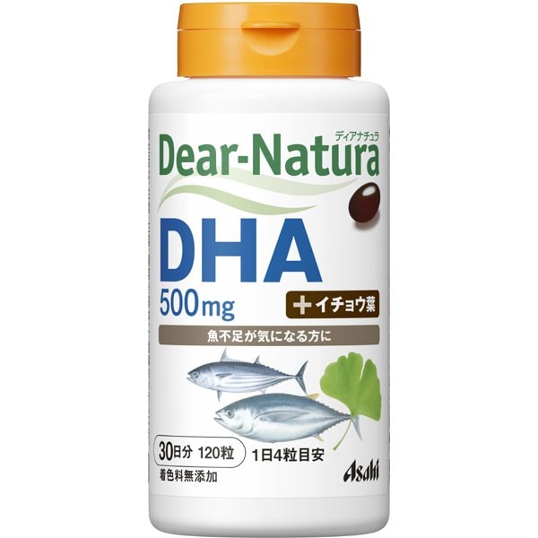 디어 내츄럴 Dear-Natura DHA with 은행나무 잎 120정(30일분)