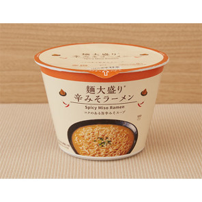 로손 멘오오모리 카라 미소라멘 104g 일본 편의점 컵라면