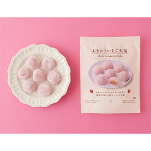 로손 아마오우 이치고 다이후쿠 7개입 일본 편의점 간식 군것질