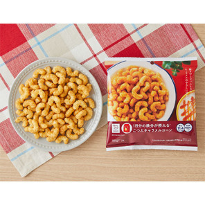 로손 1일분의 철분 카라멜콘 50g 일본 편의점 과자 스낵