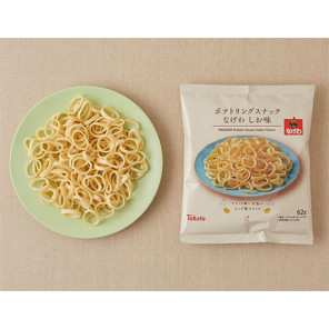 로손 포테토링 나게와 시오맛 62g 일본 편의점 과자 스낵