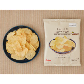 로손 자쿳토 포테토 고다와리노 시오 57g 일본 편의점 과자 스낵