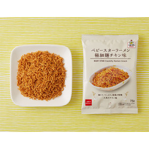 로손 베이비스타 극세면 치킨맛 75g 일본 편의점 과자 스낵