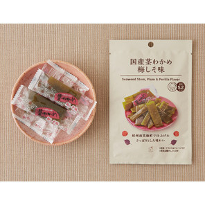 로손 쿠키와카메 우메시소맛 30g 일본 편의점